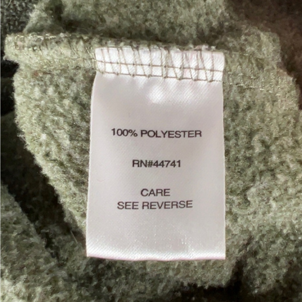 Alpine Design Green Fleece Pullover – Size L - Picture 8 of 9